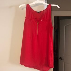 Red Express Sleeveless Blouse